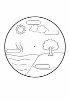 Vista previa - Hojas de trabajo - Plantilla Ciclo del agua - Portada