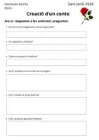 Vista previa - Hojas de trabajo - Sant Jordi 2026, pack d'activitats Cicle inicial i Mitjà - página 3