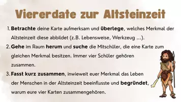 Vorschau - Spiele - Speeddating: Altsteinzeit (Geschichte, Klasse 5/6) - Seite 2