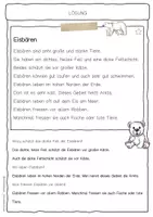 Vorschau - Arbeitsblätter - Sachtext Eisbär - Seite 2
