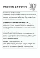 Vorschau - Text - Inhaltliche Einordnung Arien aus der Zauberflöte - Deckblatt