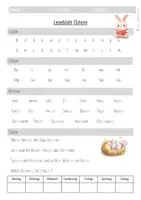 Vorschau - Arbeitsblätter - Lesen Ostern 1. Klasse (Leseblatt, Lernstandserhebung) - Seite 3