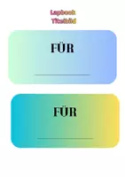 Vorschau - Mal- und Bastelvorlagen - Lapbook für einen besonderen Menschen, für Muttertag - Seite 3