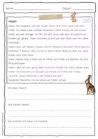 Vorschau - Arbeitsblätter - Sachtext Hase - Seite 3