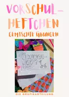 Vorschau - Arbeitsblätter - Vorschulheftchen 📒- gemischte Übungen🎒✨ - Deckblatt