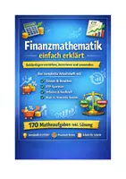 Vorschau - Unterrichtsreihen - 💰 Finanzmathematik einfach erklärt – Zinsen, Zinseszins, Rendite & ETF-Sparplan | 170 Aufgaben mit Lösungen - Deckblatt