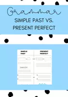 Vorschau - Arbeitsblätter - Merkblatt Grammatik Present Perfect vs. Simple Past - Deckblatt