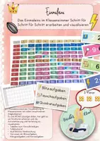 Vorschau - Arbeitsblätter - Einmaleins - Visualisieren, strukturieren, automatisieren - Deckblatt
