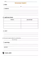Vorschau - Arbeitsblätter - Vorlage Arbeitsblatt Grammatik Present Perfect - Seite 1