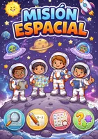 Vista previa - Unidades / Secuencias / Situaciones de Aprendizaje - ESTACIÓN DE APRENDIZAJE EL ESPACIO (multinivel) - Portada