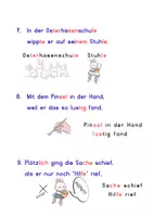 Vorschau - Mal- und Bastelvorlagen - Stups der kleine Osterhase Liederarbeitung Text, mit Ausmalbildern - Seite 3