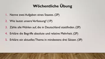 Vorschau - Fördermaterial/Inklusion - Wöchentliche Übungen/ Allgemeinwissen - Sozialkunde/ Politik - Seite 3
