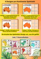 Vorschau - Spiele - Tiere & Kontinente Zuordnungsspiel – Sachunterricht Material für Vorschule & Grundschule - Seite 2