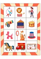 Aperçu - Jeux - Le bingo du cirque - Page 3