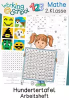 Vorschau - Arbeitsblätter - Hundertertafel Arbeitsheft Klasse 2 | Mathematik Grundschule - Deckblatt
