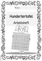 Vorschau - Arbeitsblätter - Hundertertafel Arbeitsheft Klasse 2 | Mathematik Grundschule - Seite 1