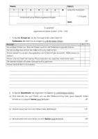Vorschau - Arbeitsblätter - "Irgendwo ist immer Süden": Lesetest S.94-129 - Deckblatt