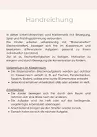 Vorschau - Spiele - Rechnen im Frühling Blumenwiese - bewegter Matheunterricht - Seite 1