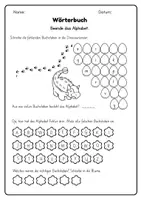 Vorschau - Arbeitsblätter - Arbeit mit dem Wörterbuch - Arbeitsblätter für die 2.Klasse - Seite 3
