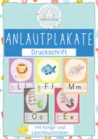 Vorschau - Poster - Buchstabeneinführung - Bildkarten - Wachsendes Materialpaket - Seite 1