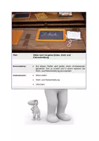 Vorschau - Arbeitsblätter - Sätze nach Vorgaben bilden, Groß- und Kleinschreibung - Seite 1
