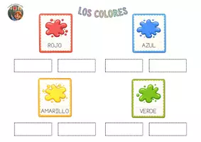 Vista previa - Refuerzo / NEE / Materiales de apoyo - Recurso TEACCH de lectura global - colores y transportes - página 2