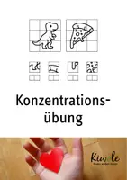 Vorschau - Arbeitsblätter - Konzentrationsübung – Bildausschnitte finden - Deckblatt