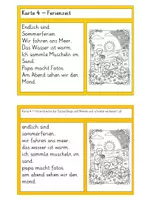 Vorschau - Arbeitsblätter - Materialpaket - Abschreibkarteien - Leseheftchen - Frühling / Sommer - Seite 3