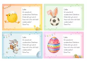 Vorschau - Poster - Ostern | Feriengruß | Osterferiengruß - Seite 1
