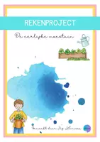Voorbeeld - Juf Larissa - Rekenproject De eerlijke moestuin - Voorblad