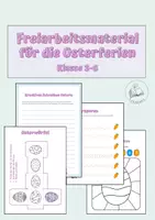 Vorschau - Arbeitsblätter - Freiarbeitsmaterial Ostern - Fächerübergreifend & sofort einsetzbar - Deckblatt
