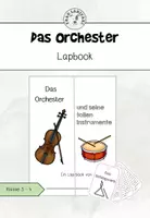 Vorschau - Mal- und Bastelvorlagen - Das Orchester - Lapbook für Klasse 3-4 - Deckblatt