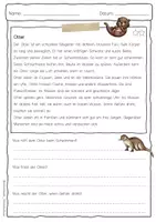 Vorschau - Arbeitsblätter - Sachtext Otter - Seite 3