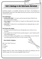 Vorschau - Arbeitsblätter - Lese Krimis Klasse 3 und 4 - Ostern / Textverständnis - Seite 3