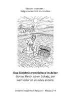 Vorschau - Stundenentwürfe - Das Gleichnis vom Schatz im Acker - ein Stundenentwurf - Deckblatt