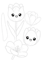 Vorschau - Arbeitsblätter - 🌸Frühling: Leuchtende Frühlingsblumen mit Öltechnik🌼 - Seite 1