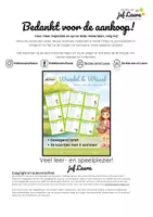 Voorbeeld - Lente - Wandel & Wissel - Tafel van 3 - Pagina 1