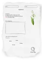 Vorschau - Arbeitsblätter - Frühblüher: Maiglöckchen kennenlernen - Deckblatt