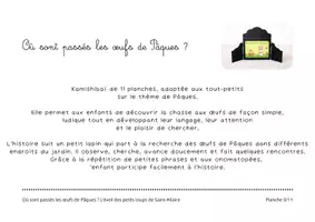 Aperçu - Affichage - Où sont passés les œufs de Pâques - kamishibaï - Page 3