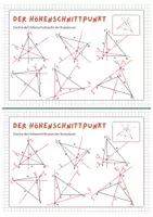 Vorschau - Arbeitsblätter - Höhenschnittpunkt von Dreiecken (Arbeitsblatt) - Seite 1