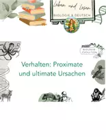 Vorschau - Stundenentwürfe - Proximate und ultimate Ursachen von Verhalten - Deckblatt