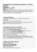 Vorschau - Stundenentwürfe - Osterkarten basteln und malen - mit Hase oder auferstandenem Jesus - Seite 3