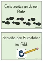 Vorschau - Bildkarten - Deckblatt Bildkarten Ablauf Lesespaziergang - Seite 3