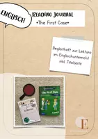 Vorschau - Arbeitsblätter - Reading Journal *THE FIRST CASE* - Deckblatt
