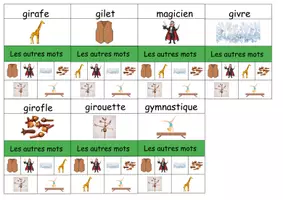 Aperçu - Jeux - Un jeu autour des sons : Le son "g" - Page 3