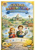 Vista previa - Hojas de trabajo - LA CIUDAD MATEMÁTICA Juego de Matemáticas con Problemas - página 1