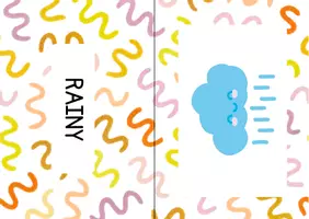 Vista previa - Juegos / Gamificación - WEATHER - Juego de Memory de vocabulario en inglés - página 3