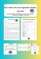 Vorschau - Stundenentwürfe - Eine E-Mail an die drei Fragezeichen schreiben - Deckblatt