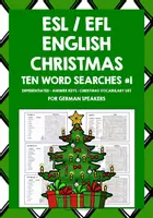 Vorschau - Arbeitsblätter - ENGLISH CHRISTMAS WORD SEARCHES FOR GERMAN SPEAKERS #1 - Seite 3