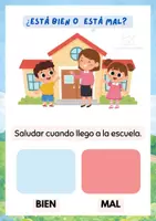 Vista previa - Refuerzo / NEE / Materiales de apoyo - CUADERNILLO CONDUCTUAL ESTA BIEN O ESTA MAL COMPLETO_ - página 1